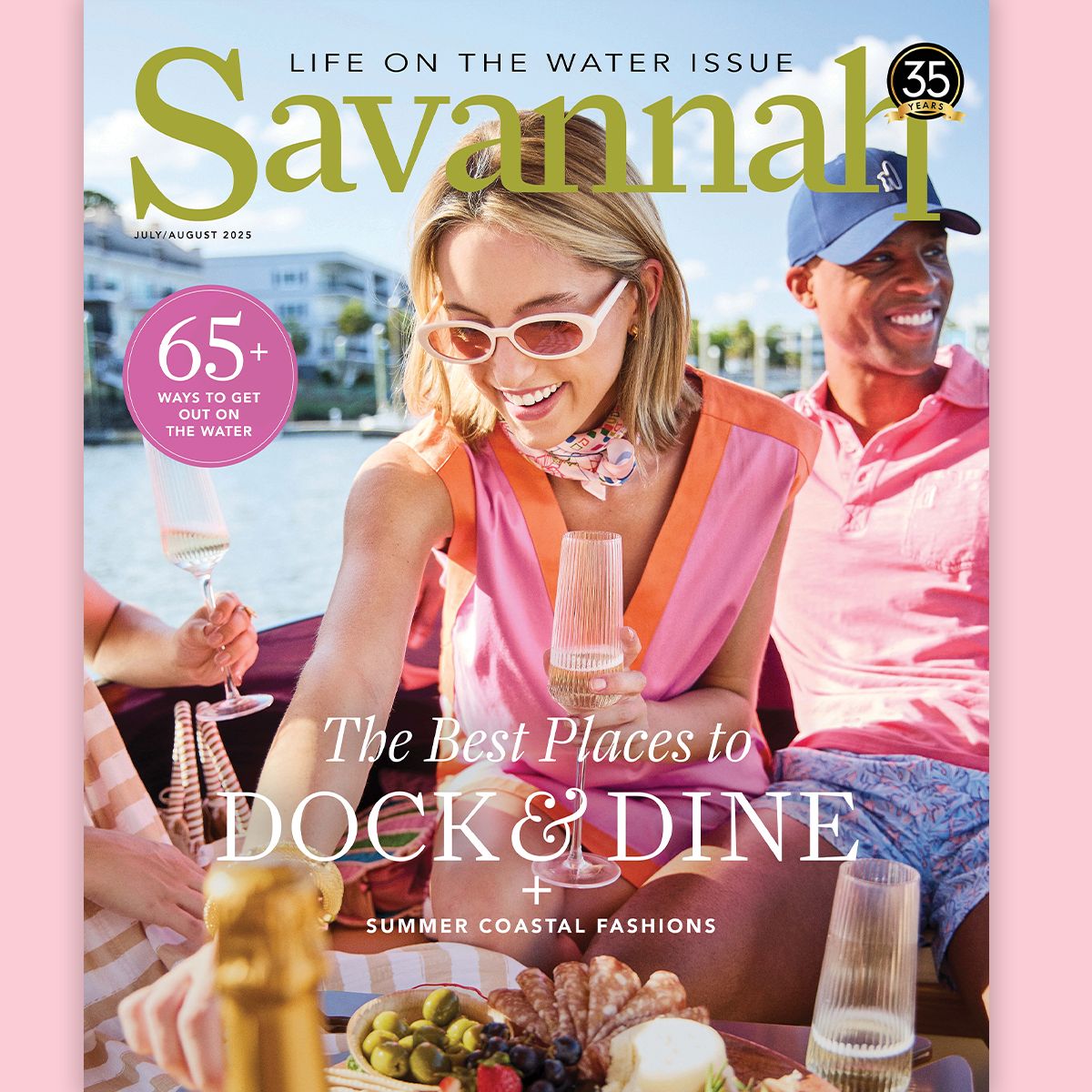 Savannah Magazine July/August 2025 Life on the Water Issue cover